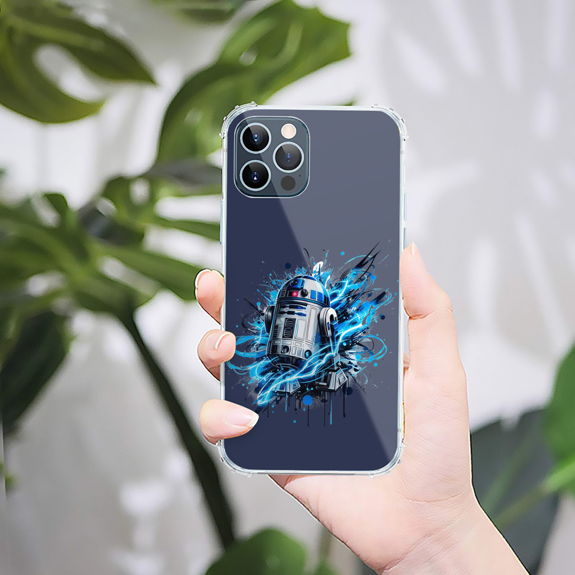 （画像用） スター・ウォーズ Star Wars 【iPhone 12シリーズ対応】透明スマホケース（クリアソフトケース）